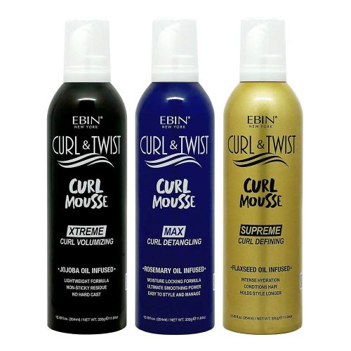Curl Mousse Xtreme + Max + Supreme