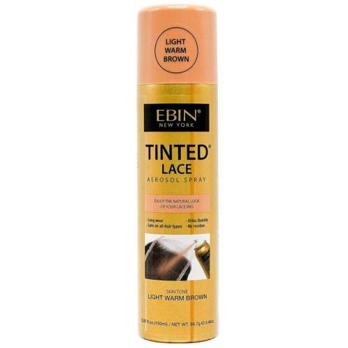 Tinted Lace Aerosol Spray - Light Warm Brown 150ml