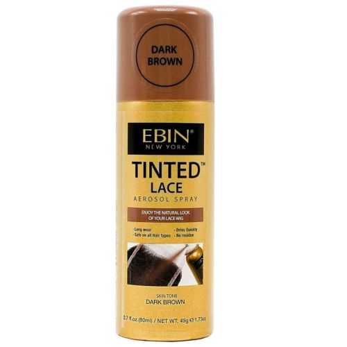 Tinted Lace Aerosol Spray - Dark Brown 80ml
