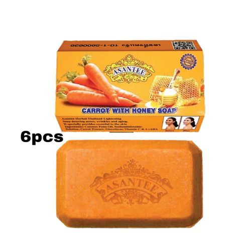Carrot With Honey Soap 6pcs