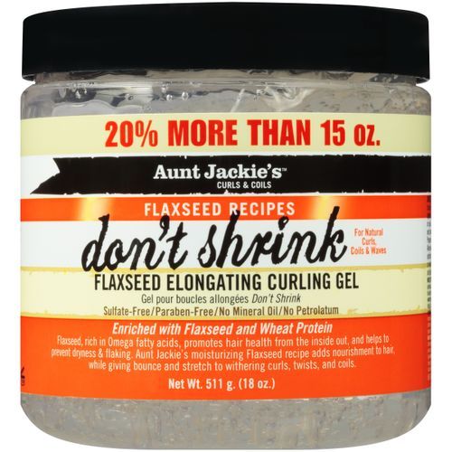 Curls And Coils Don’t Shrink Flaxseed Elongating Curling Gel