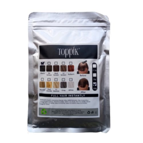 1-227.jpg Black Hair Building Fiber Refill Pack 100g