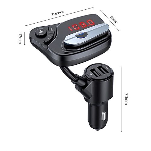 1-232.jpg Car Bluetooth Mp3 Player With Bluetooth Earphone