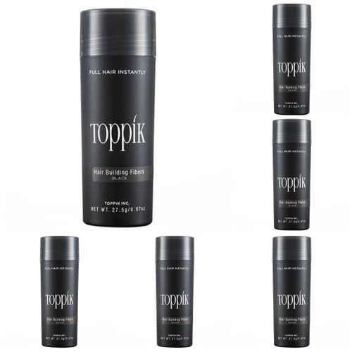 27.5g Black Hair Building Fiber 6pcs