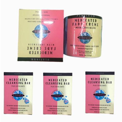 1-243.jpg Medicated Fade Creme Clear Essence With Sunscreen + MEDICATED CLEANSING BAR