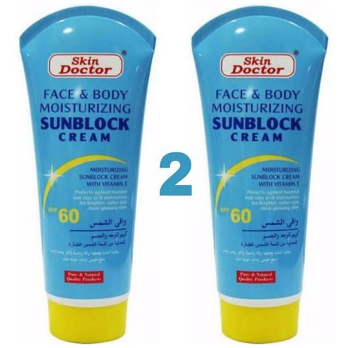 Face & Body Moisturizing Sunblock Cream 2pc