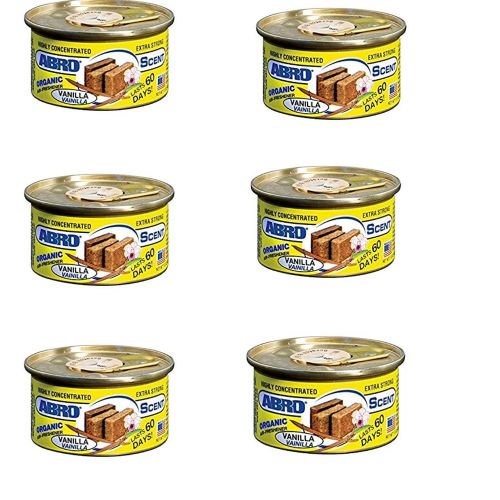Strong Scent, Organic Air Freshner - Vanilla X6pcs