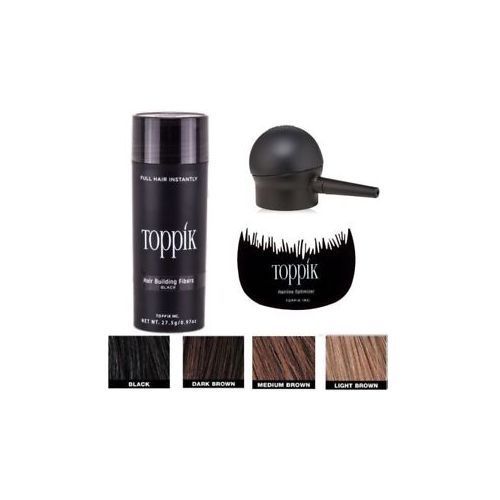 27g Hair Building Fiber Black + Applicator And Hair Line Optimizer