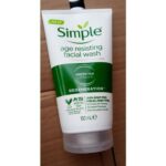 Simple Regeneration Age Resisting Facial Wash