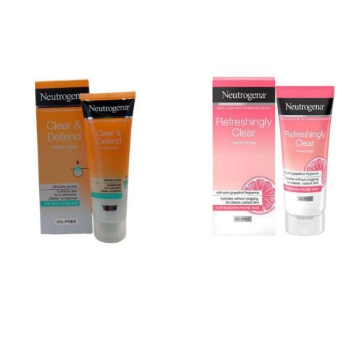 Clear & Defend Moisturiser + Refreshingly Clear Moisturiser