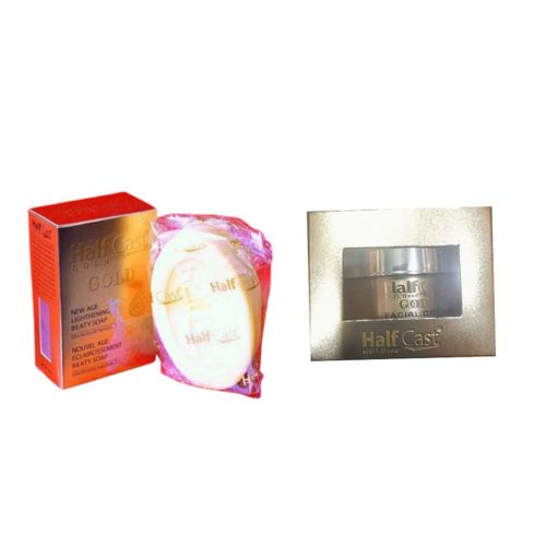 New Age Lightening Soap & Gold Facial Cream