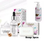 Snail Collagen Lotion Cream Serum + 3pcs Soap