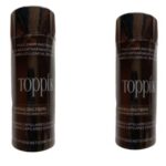 2pcs Dark Brown Hair Building Fiber