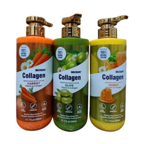 Collagen Carrot, Honey & Olive Lotions