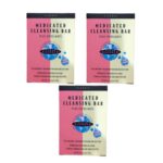 Clear Medicated Cleansing Bar For Dark Spot And Acne Removal - 3 Pieces