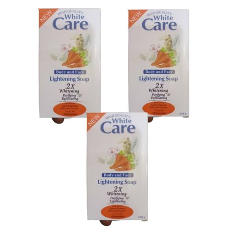 White Care Lightening Soap 2x Whitening X 3pcs