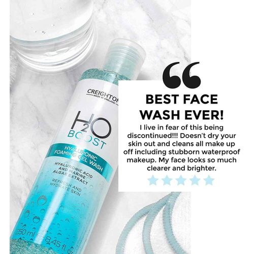 H2O BOOST HYALURONIC ACID FOAMING GEL WASH-250ML
