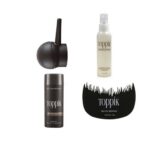 27g Dark Brown Hair Fiber + White Holding Spray + Applicator + Hairline Optimizer