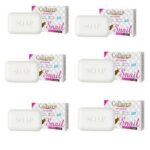 Deep Cleansing Snail Beauty Soap X6