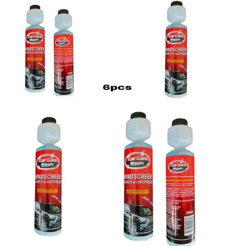 Car Care Magic Winds Screen Remover & Antifreeze -6pcs