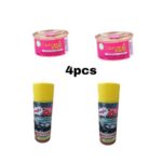 Magic Dashboard Polish And California Scents 400ml X4pcs