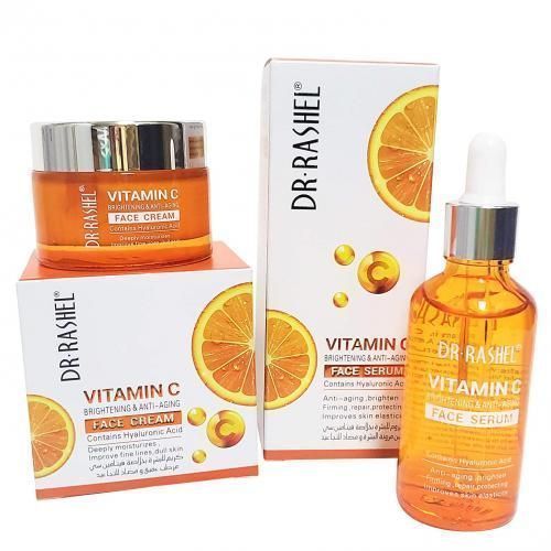 1-785.jpg Vitamin C Brightening And Anti Aging Face Cream And Face Serum