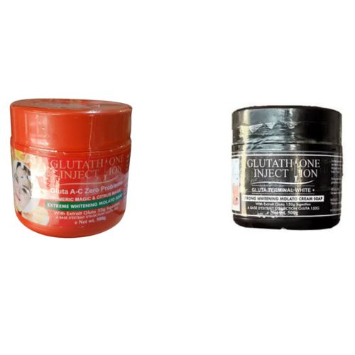 Gluta A-C & Terminal White+ Molato Cream Soap 2pcs