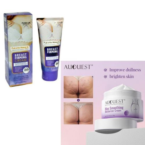 Breast Lifting And Firming Cream And Hips Smoothing Moisturizer Cream