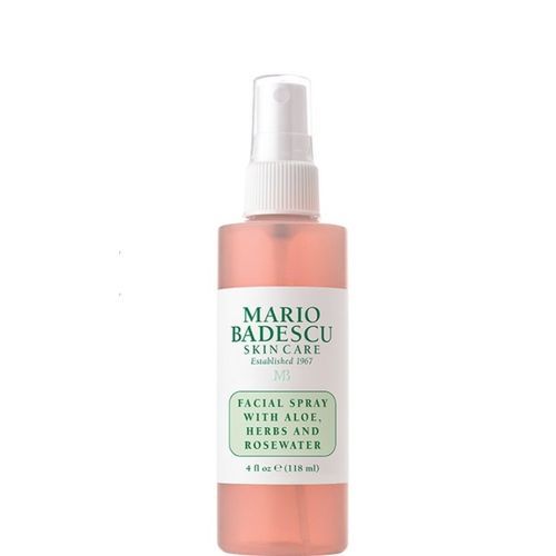 Facial Spray With Aloe Herbs And Rose Water (4oz)