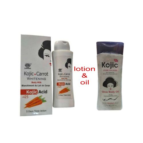 1-896.jpg Kojic Acid Carrot Lotion + Collagen Kojic Body Glow Oil