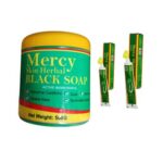 Skin Herbal Black Soap & 2pcs Mercy Ointment