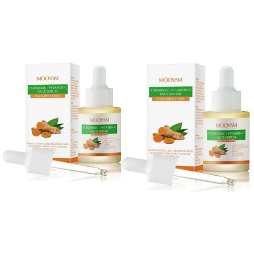 Turmeric + Vitamin C Face Serum 2pcs