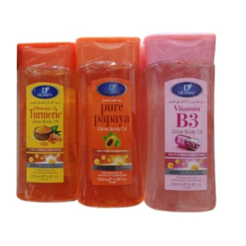 Turmeric + papaya & Vitamin B3 body glowoil