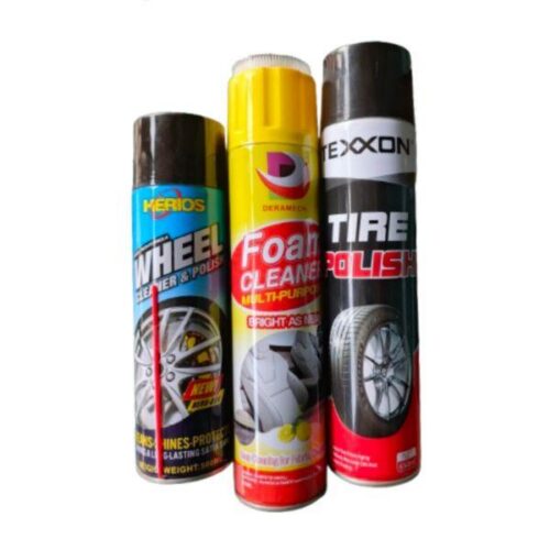 Multipurpose Foam Cleaner, wheel cleaner and tire polish
