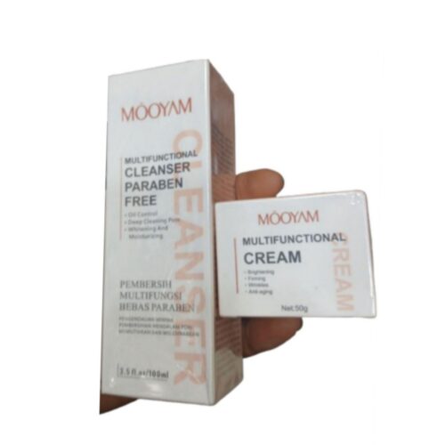 Multifunctional cleanser & cream