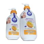 Vitamin c Niacinamide baby shower gel + lotion