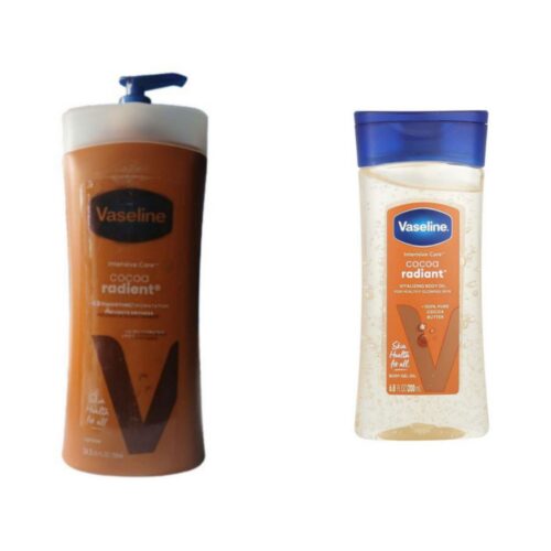Cocoa Radiant lotion 725ml & body gel oil