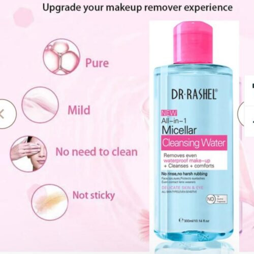 All in 1 micellar cleansing water
