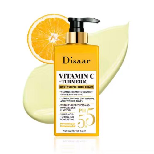 Vitamin c + turmeric Brightening body cream ph5.5