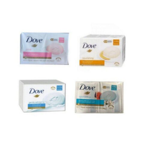 Pink, nourishing, gentle exfoliating & restoring soap ×16bar