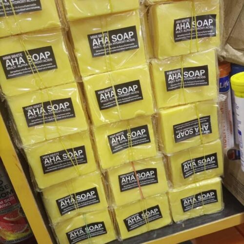 Aha Soap with multi alpha hydroxy acids