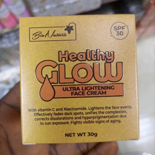 healthy glow ultra lightening face cream