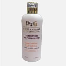 P2G polish 2 glow skin lightening and polishing lotion 500ml