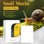 Snail mucin serum soap