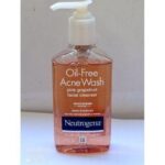 Oil-Free Acne Wash Facial Cleanser, Pink Grapefruit 6oz