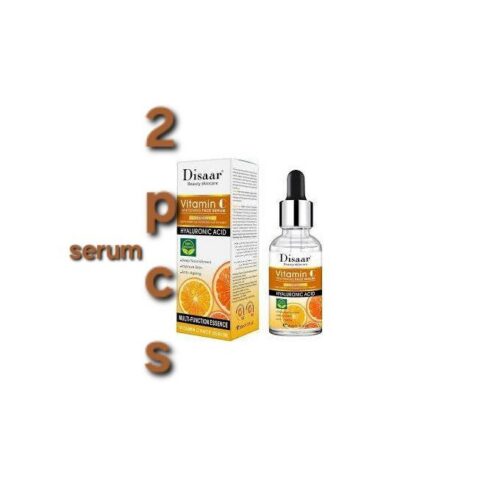 Vitamin c Hyaluronic acid face serum ×2