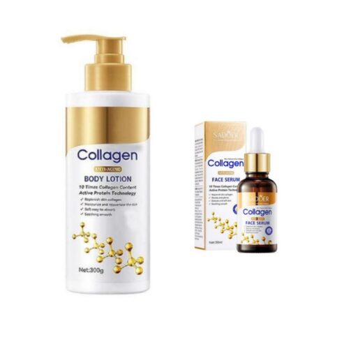 Collagen anti aging lotion & serum