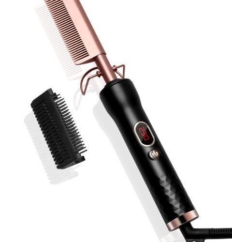 Professional Digital Hair Straightener Hot Comb