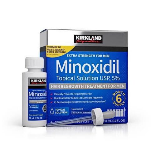Complete 5% minoxidil Extra Strength, Hair, & Beard Growth 60ml 6months supply