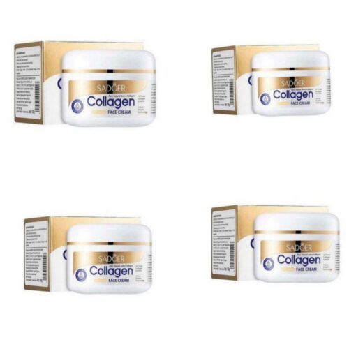 Collagen anti aging face cream ×4